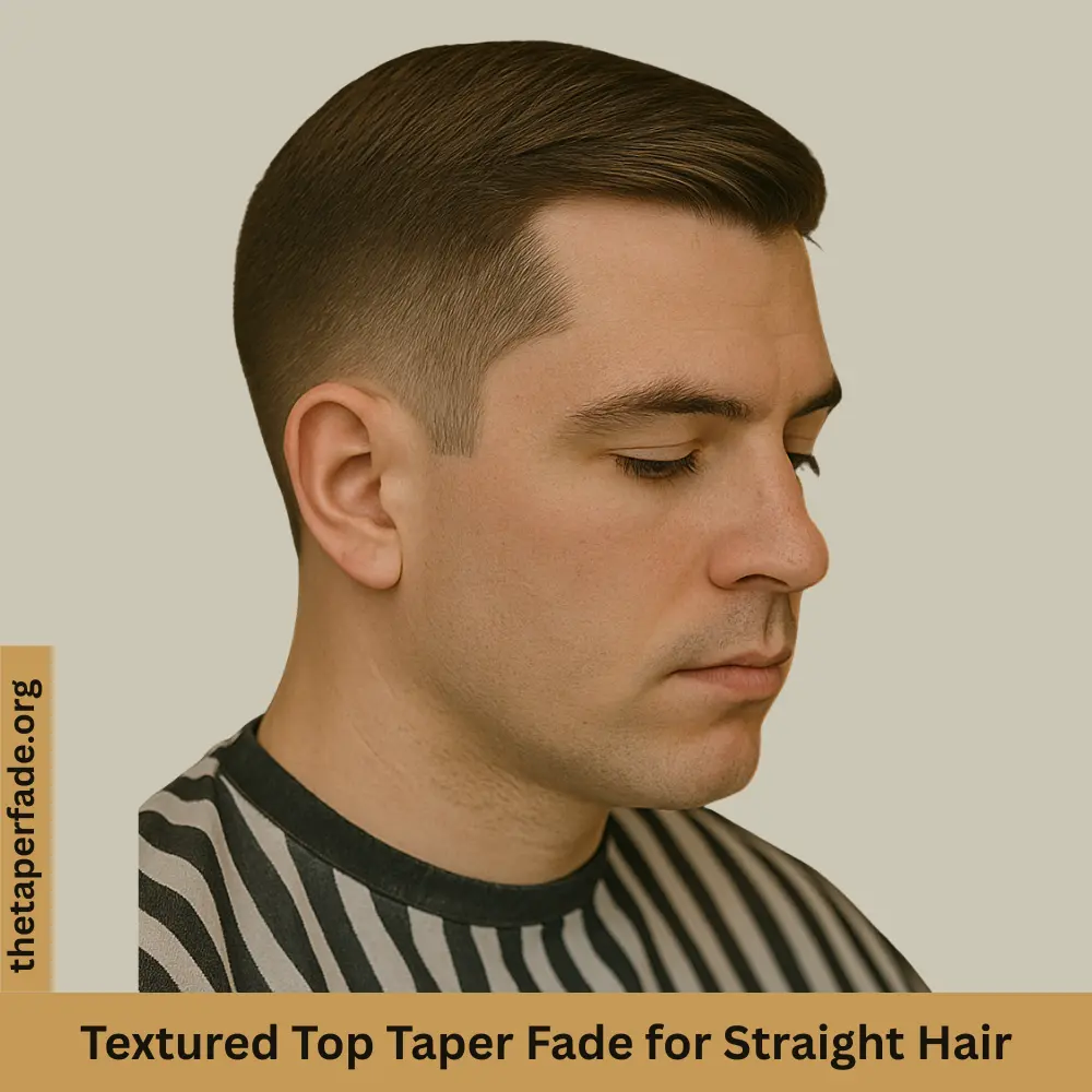 Textured Top Taper Fade