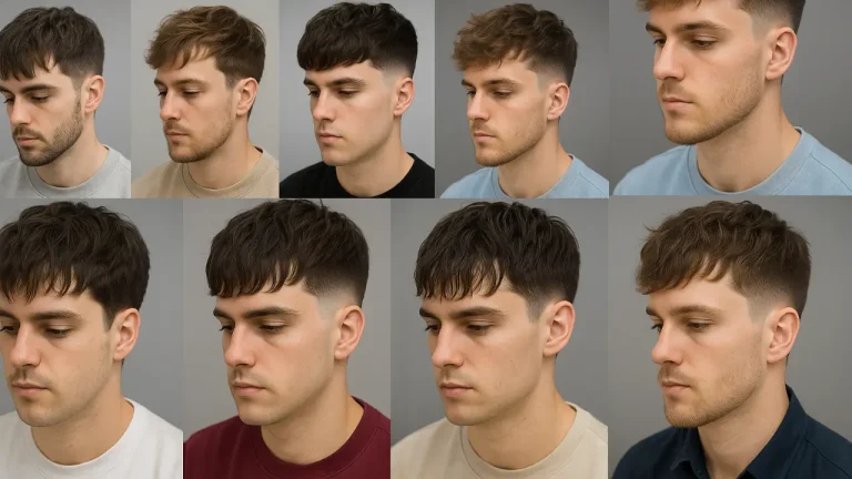 8 Best Low Taper Fade with Textured Fringe for Men in 2025